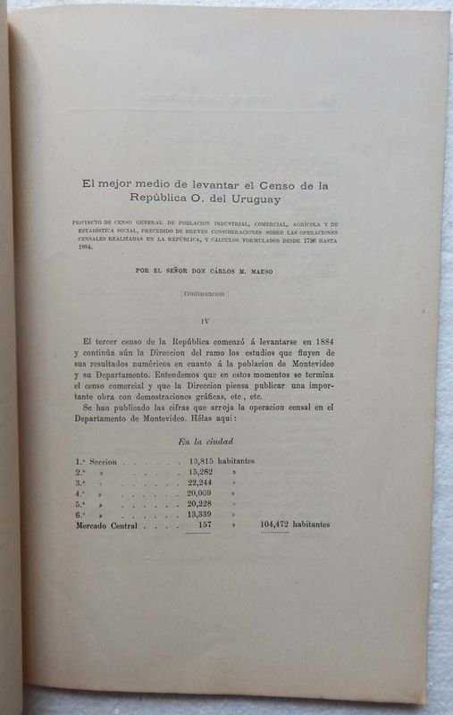 Revista Anales Del Ateneo Del Uruguay, Publicación Mensual de 1885 - imagen 4