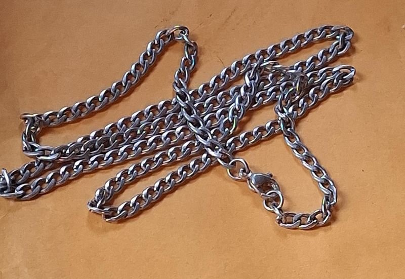 Pulsera gruesa de plata en venta
