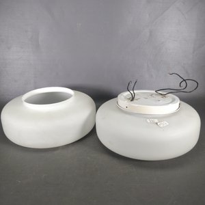 2 Apliques de Techo Redondos con Globo de Repuesto - imagen 5