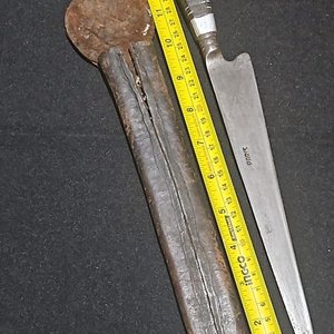 Cuchillo "París" de Hoja Larga con Vaina de Cuero - imagen 4