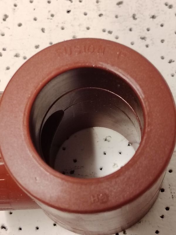Tubería de T con tres vías en plástico - imagen 3