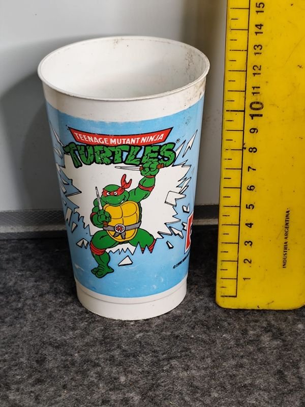 Vaso Coleccionable Tortugas Ninja Raphael Pepsi Años 90