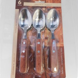 6 cucharas para mesa - imagen 3