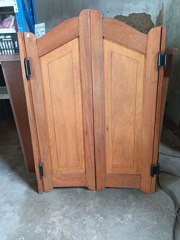 Puerta Vaivén de Madera Natural 90x128 cm