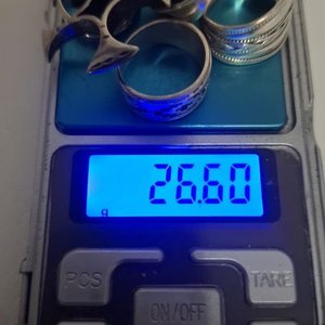 Lote de Joyas de Plata: Anillos y Colgantes - imagen 3