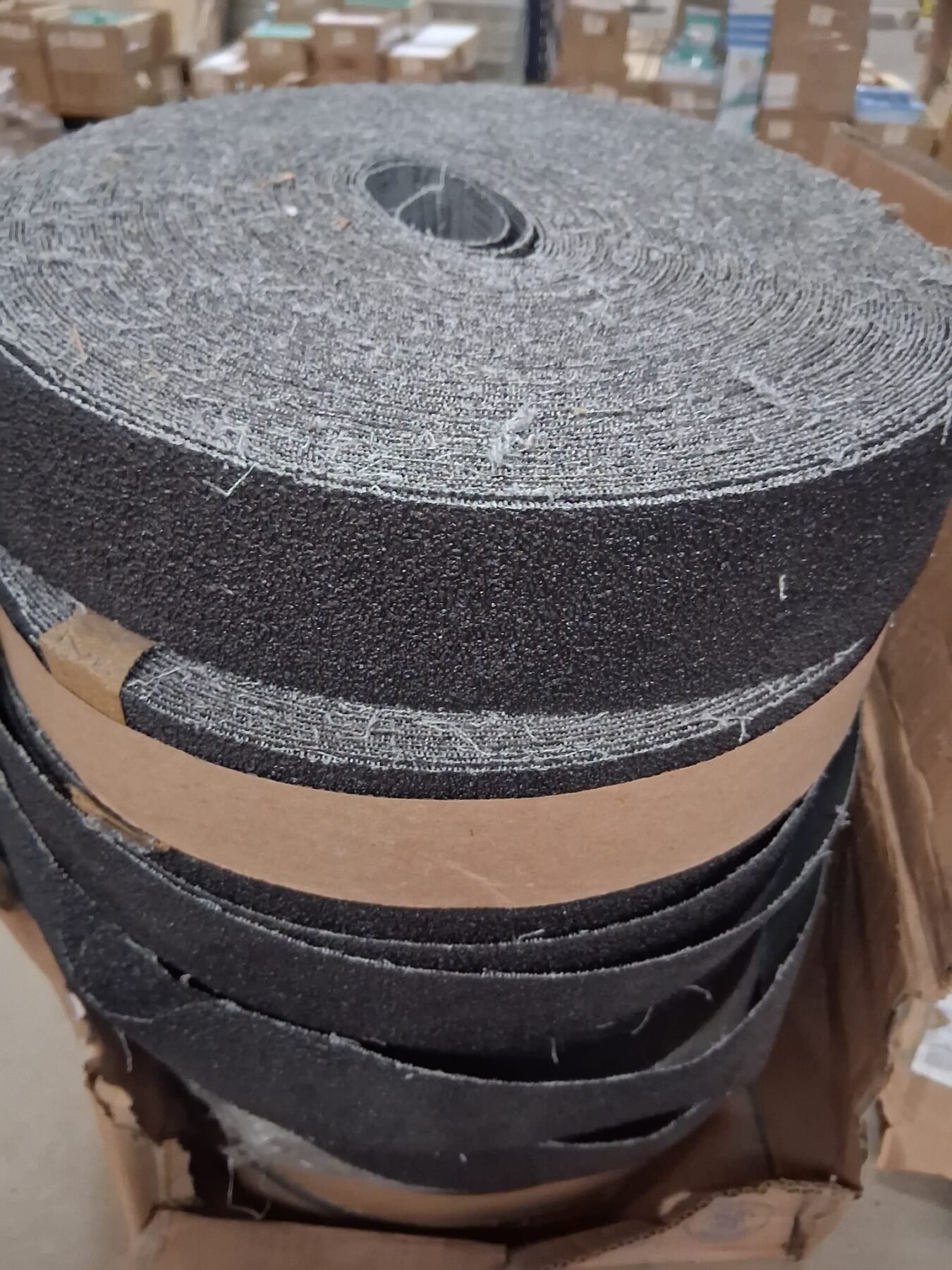 8 Rollos de Lija Esmeril Norton 50x45 mm