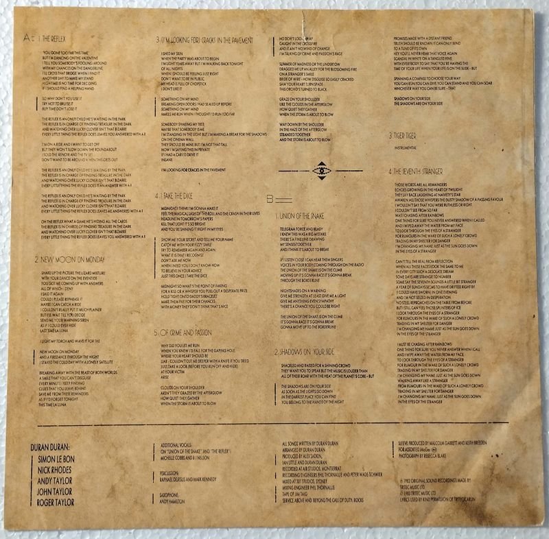 Duran Duran: Álbum 'Seven And The Ragged Tiger' Importado - imagen 4