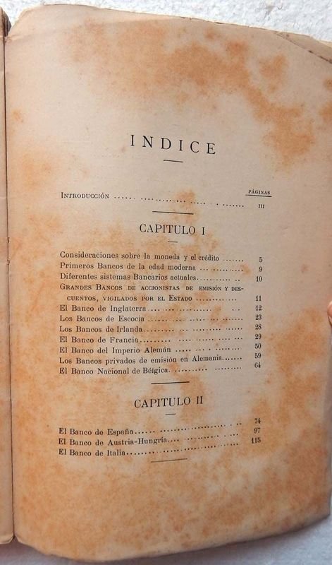 Libro de Historia De Los Bancos Modernos. La Moneda Y El Crédito. - imagen 5