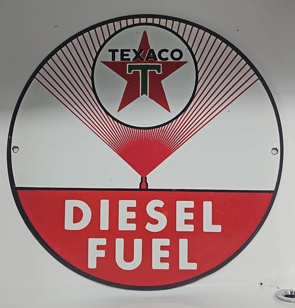 Señal de Texaco para combustible diesel - imagen 1