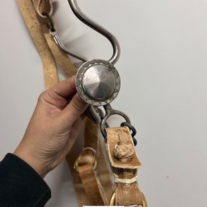 Cabezada y Freno de Acero Inoxidable para Equinos - imagen 3