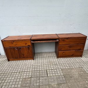 Escritorio Modular de Madera Desmontable en 3 Partes - imagen 1