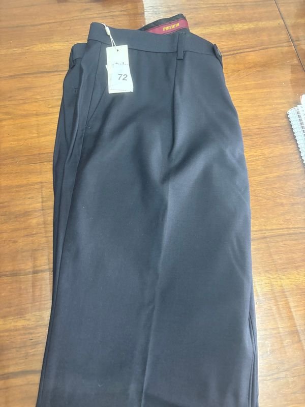 Pantalón de Vestir Azul Marino Talle 56 Spence & Bryson