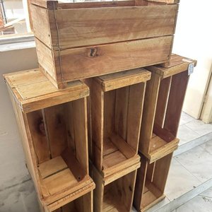 10 Cajones de Madera Pequeños Nuevos - imagen 3