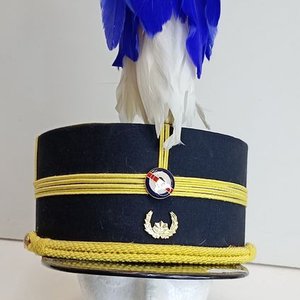 Lote siguiente: Kepi de Gala Oficial Jefe Escuela Militar Uruguay