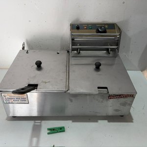 Freidora Eléctrica Doble Cesta Flammax - imagen 2