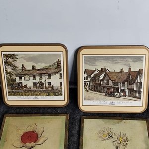 14 Posavasos: 4 Ingleses y 10 Artísticos - imagen 3