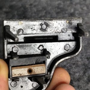 Sacapuntas Antiguo Forma Piano Vintage - imagen 6