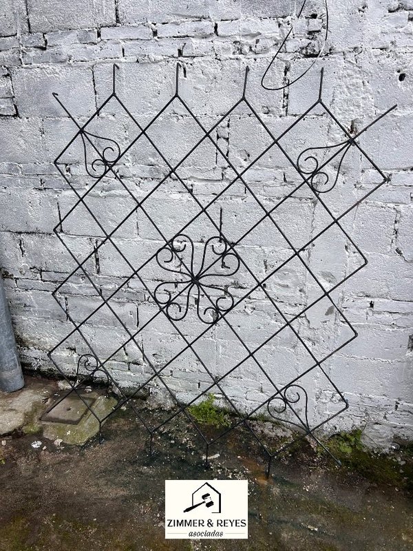 Reja de Hierro Forjado para Ventana con Diseño Ornamental - imagen 1