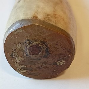 Cuchillo Antiguo Toledo con Mango de Hueso y Vaina de Cuero - imagen 5