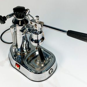Cafetera Express Pavoni Plateada con Dos Filtros - imagen 3