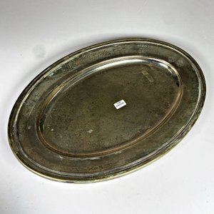 Bandeja Oval de Metal Christofle - 45 x 31 cm - imagen 2