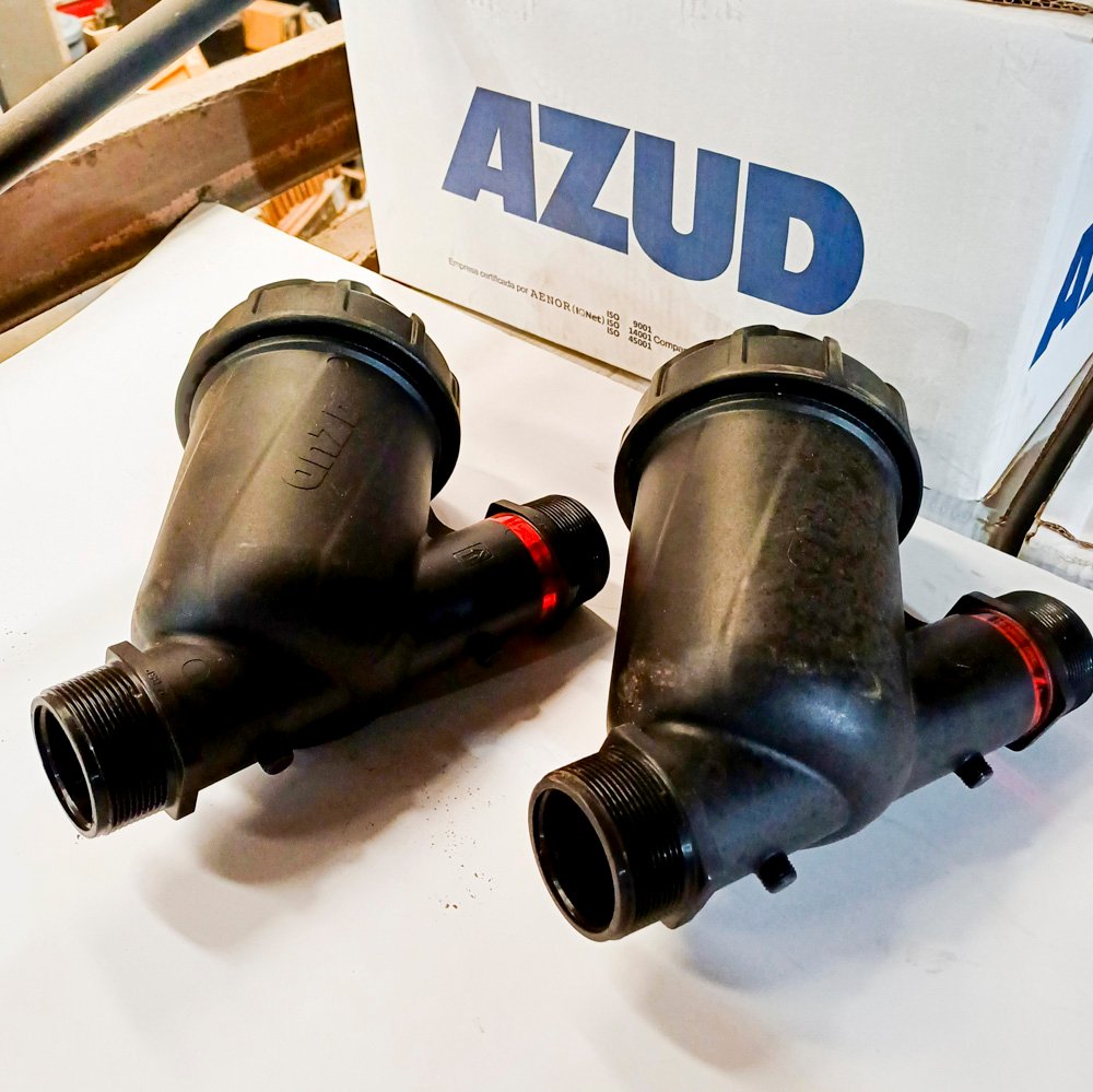 2 Filtros de Disco Azud 17L1F120 de 2" BSP