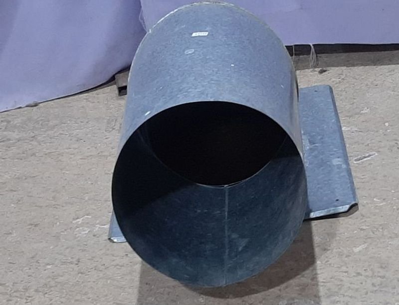 Tubería de metal galvanizado para estufa o cocina - imagen 2