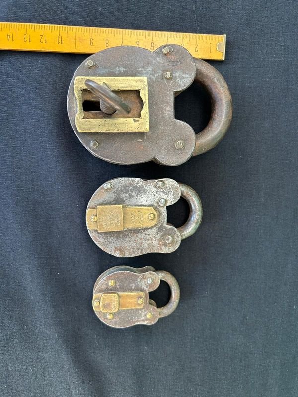 Lotes de candados antiguos en buen estado - imagen 9