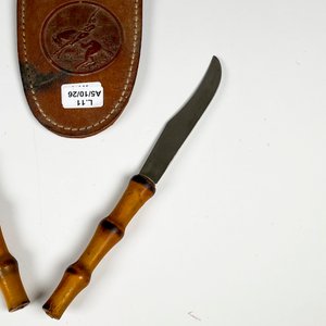 Dos piezas, sacacorchos y juego de cubiertos con estuche - imagen 5