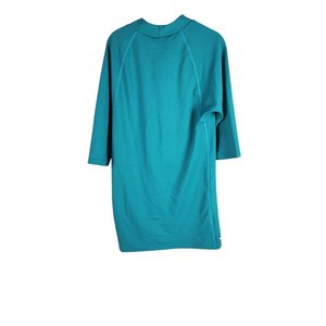 Remera de Agua Mujer Olaian Turquesa Protección Solar UPF 50+ Talle XS - imagen 2