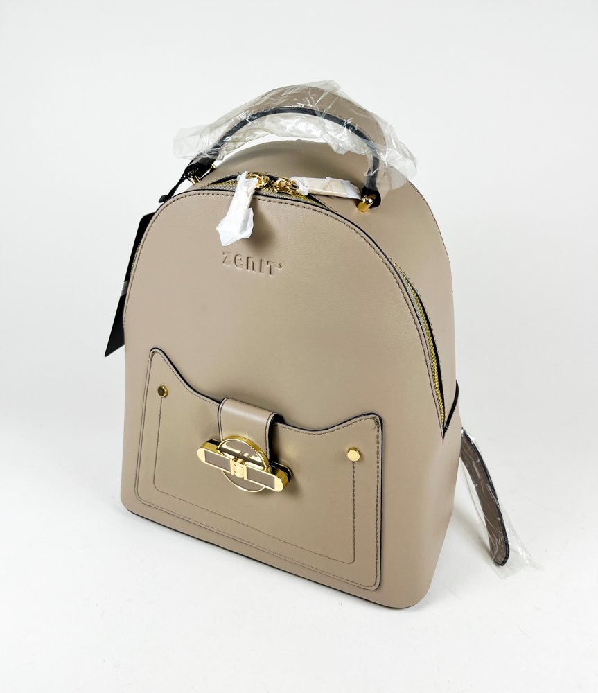 Mochila-Cartera para Dama Zenit, color Perla