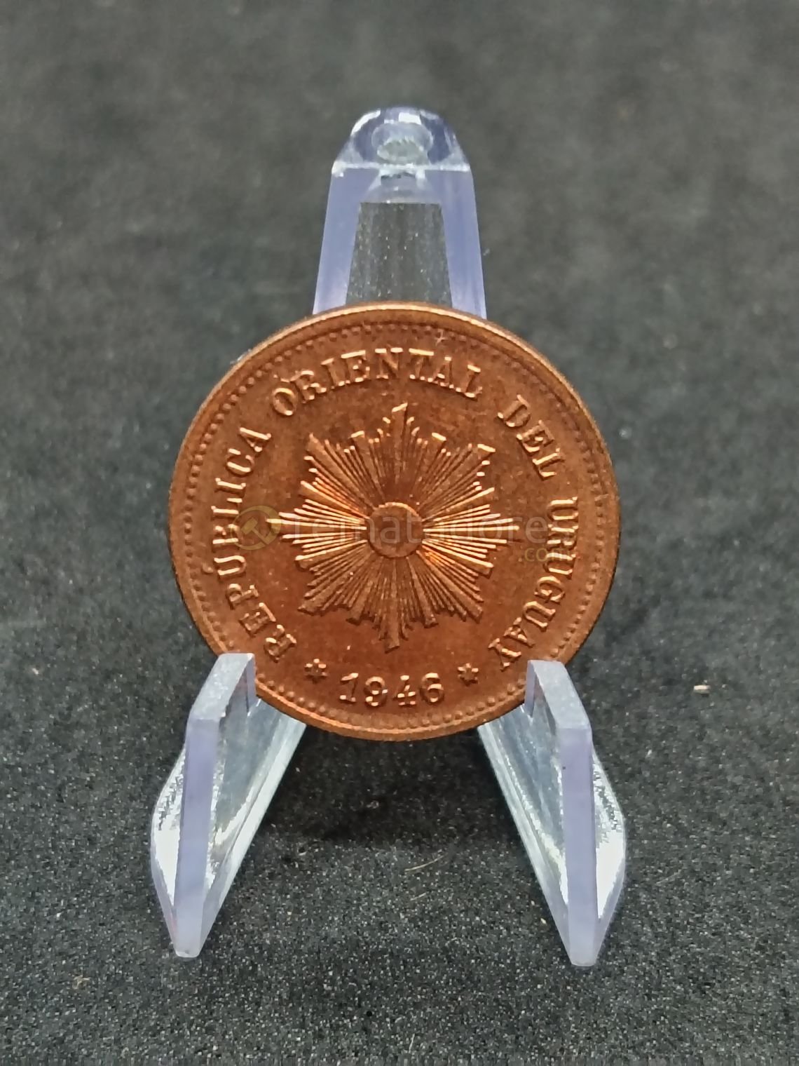 Moneda de 5 Centésimos de Uruguay - Año 1946