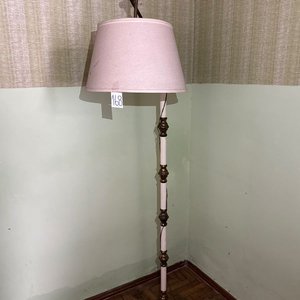 Lámpara de Pie con Pantalla y Base Bronceada - imagen 3