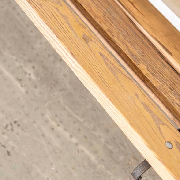 Ganchera de madera y hierro para muebles - imagen 3