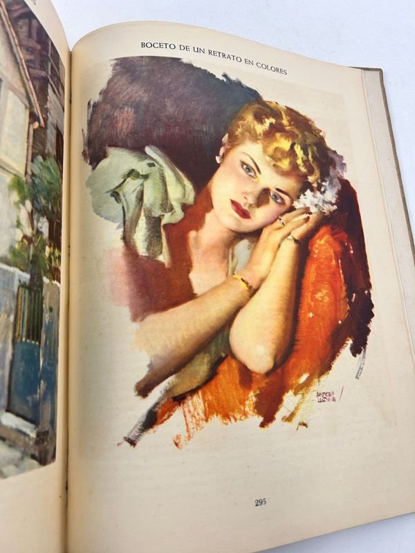Ilustración creadora por Andrew Loomis - Librería Hachette 1951 - imagen 5