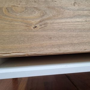 Cómoda Moderna Diseño Nórdico Blanco y Madera Natural - imagen 4