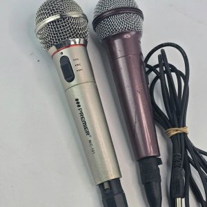 Set de 2 Micrófonos Premier MIC-101 con Cables - imagen 3