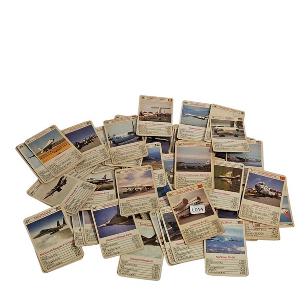 Gran lote de cartas de aviones: Colección de tarjetas aeronáuticas - imagen 1