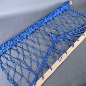 Hamaca Paraguaya "Deluxe Rope Hammocks" Azul en Caja Original - imagen 4