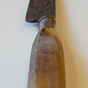 Cuchillo Antiguo Franzwenk Solingen con Cabo de Guampa - imagen 4
