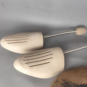 Lote de 4 Hormas para Zapatos Vintage de Madera - imagen 2