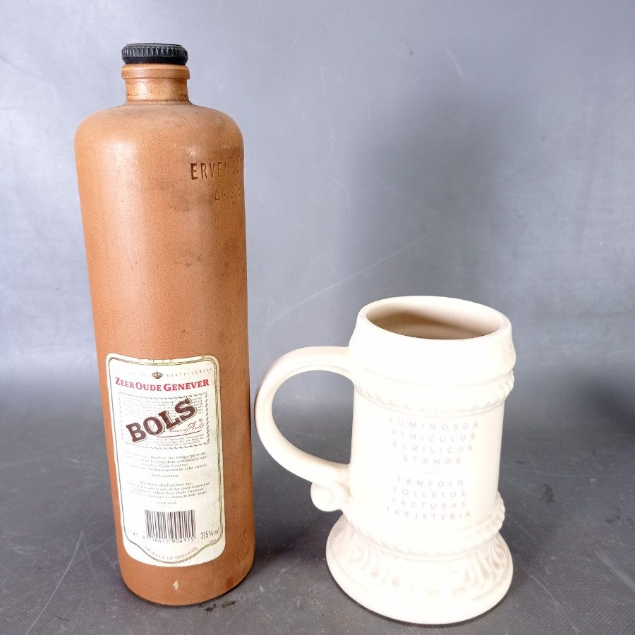 Bols genever bottle y jarra de cerveza en cerámica - imagen 6