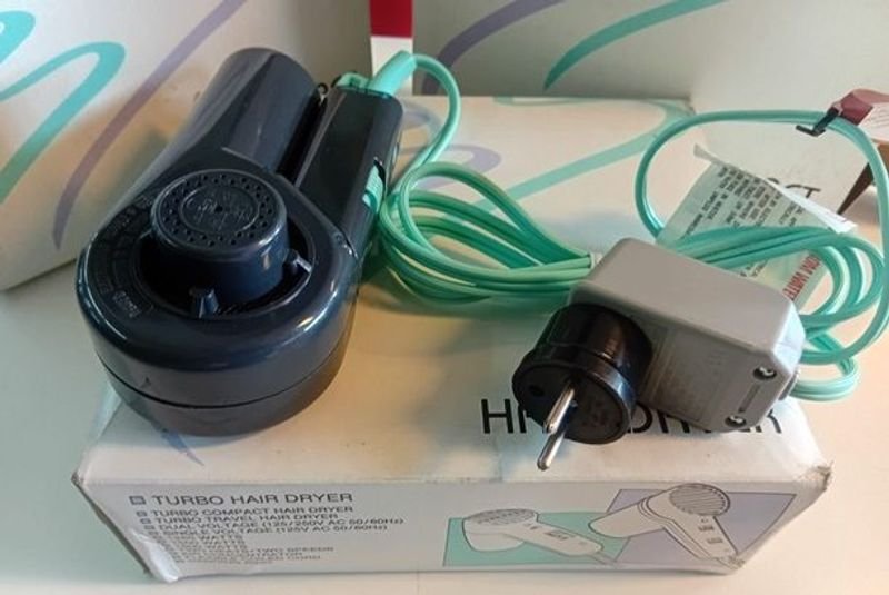 Secadores de pelo plegables para viaje, nuevos y funcionales - imagen 2