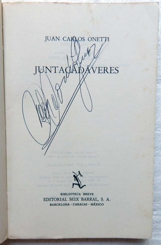 Libro de Juan Carlos Onetti, Premio Miguel De Cervantes 1980 - imagen 2