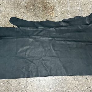 Medio Cuero Negro para Tapicería - imagen 1