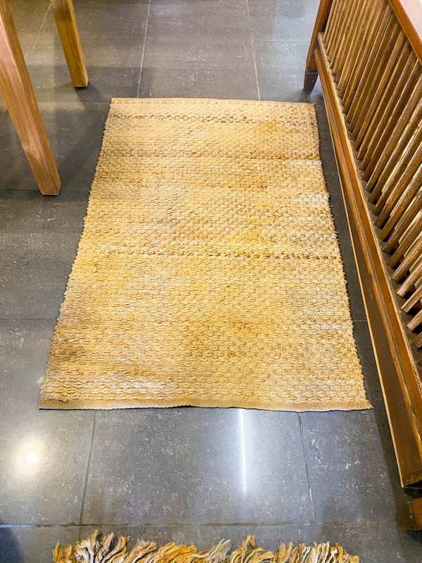 Alfombra de Yute Texturizada Color Natural