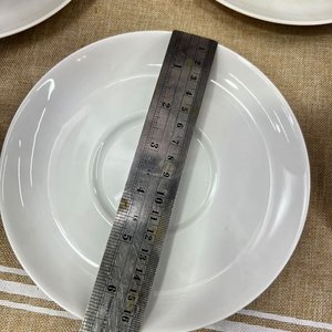 Tetera Inglesa Grenville Ware y 4 Tazas con Platos de Loza Blanca - imagen 8