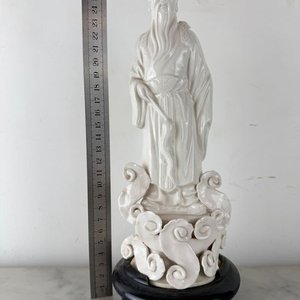 Figura Antigua De Guanyin De Dehua "Blanc de Chine" - imagen 2