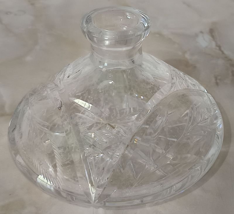 Decantador de Cristal Facetado sin Tapón - imagen 3