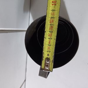 Juego de 4 Tazas Medidoras Antiguas de Metal - imagen 7